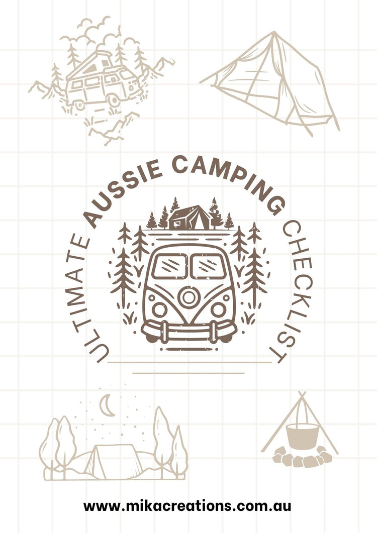 FREE Downloadable Ultimate Aussie Camping Check List